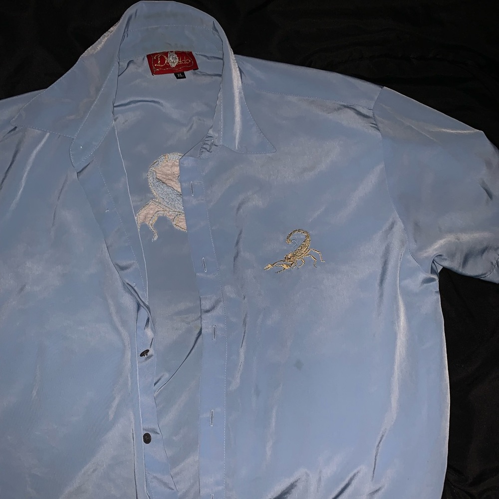 VINTAGE SCORPION DONALDO BUTTON UP